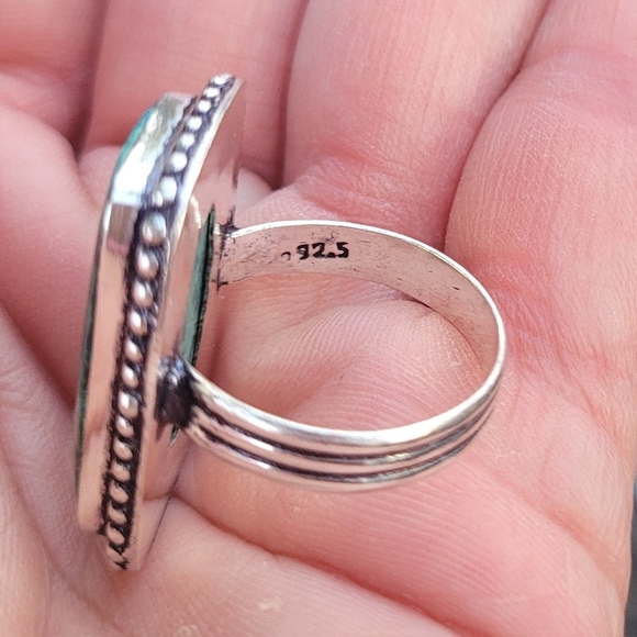 🩵Crysocolla Gemstone Ring - Picture 3 of 3